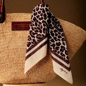 SEZANE Leopard scarf